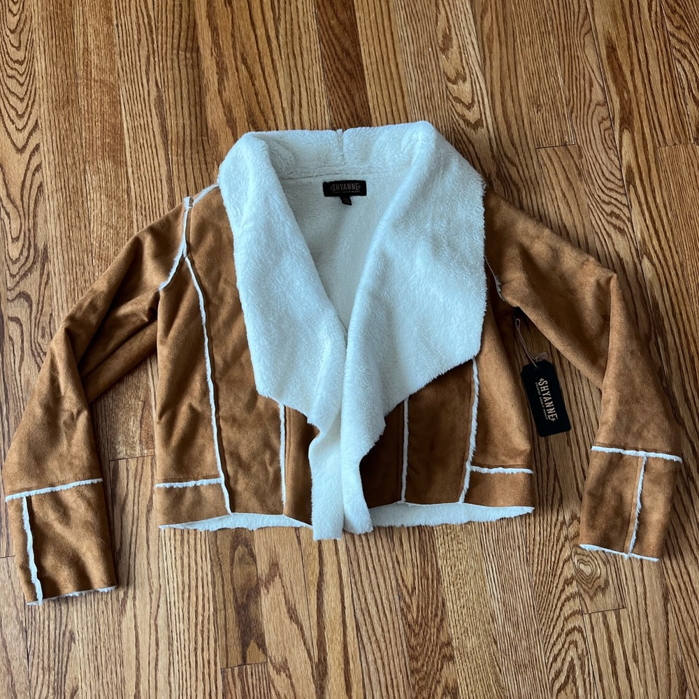 Faux Suede Jacket